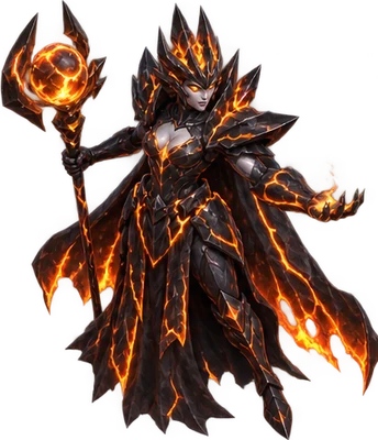 Lady Obsidia, lord of Obsidian Reef in Ricochet Rush
