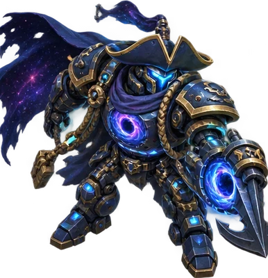 Admiral Nullus, lord of Voidharbor in Ricochet Rush