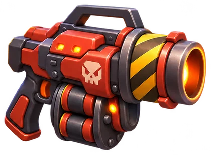 Boom Launcher, a weapon in Ricochet Rush